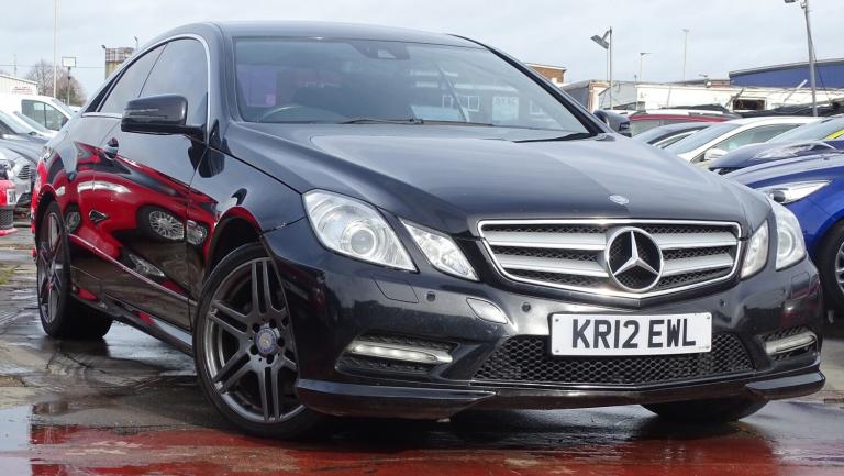MERCEDES-BENZ E CLASS 2.1 E250 CDI BlueEfficiency Sport Black Auto Diesel 2012
