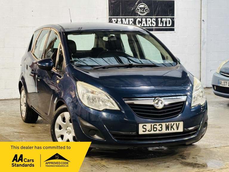 2013 Vauxhall Meriva 1.4T 16V Exclusiv 5dr Auto MPV PETROL Automatic