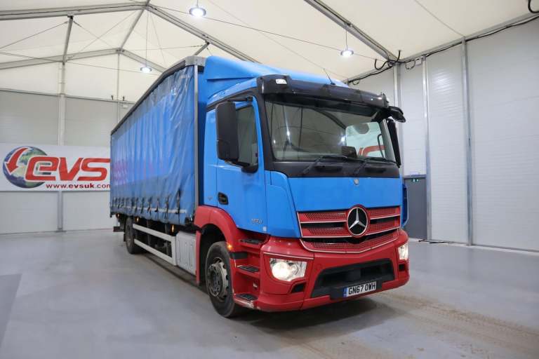 2017 (67 PLATE) Mercedes Benz ANTOS 1824 4x2 Euro 6 Curtainsiders