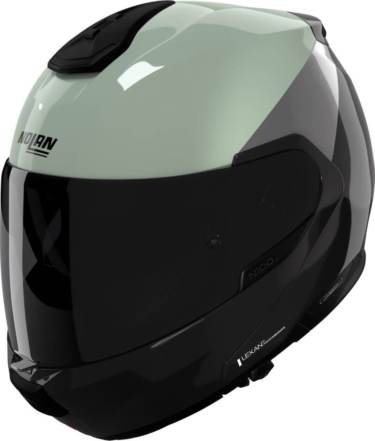 Nolan Crash Helmet N100-6 Vern Verniciatura Speciale 356 Green Black Anthracite. (2XL) NEW - Boxed