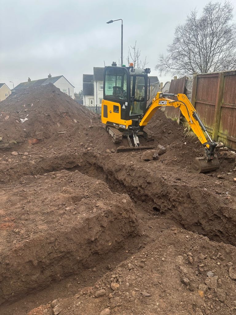 Mini excavator 