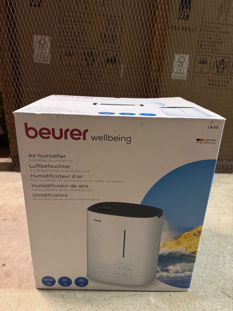 URGENT – Beurer LB55 Air Humidifier – Almost New – Moving Abroad