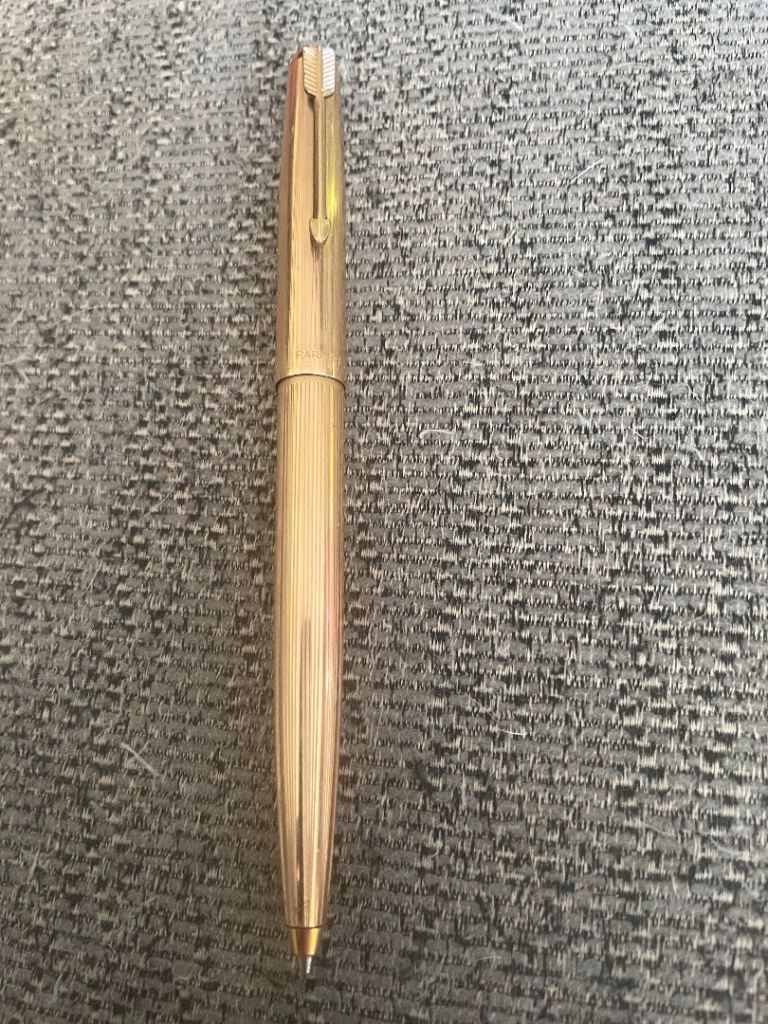 Vintage gold plated Parker ballpoint pen 