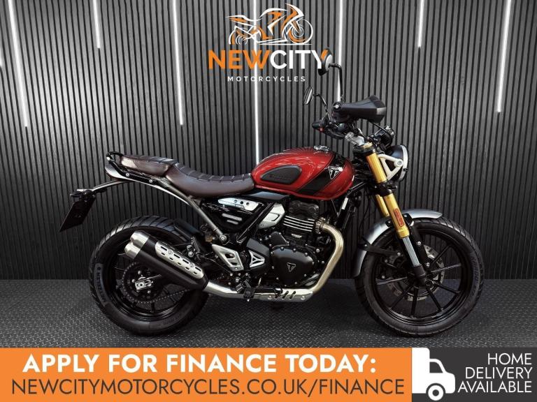 2025 Triumph Scrambler 400 X 400 Modern Classics X-ring Euro 5