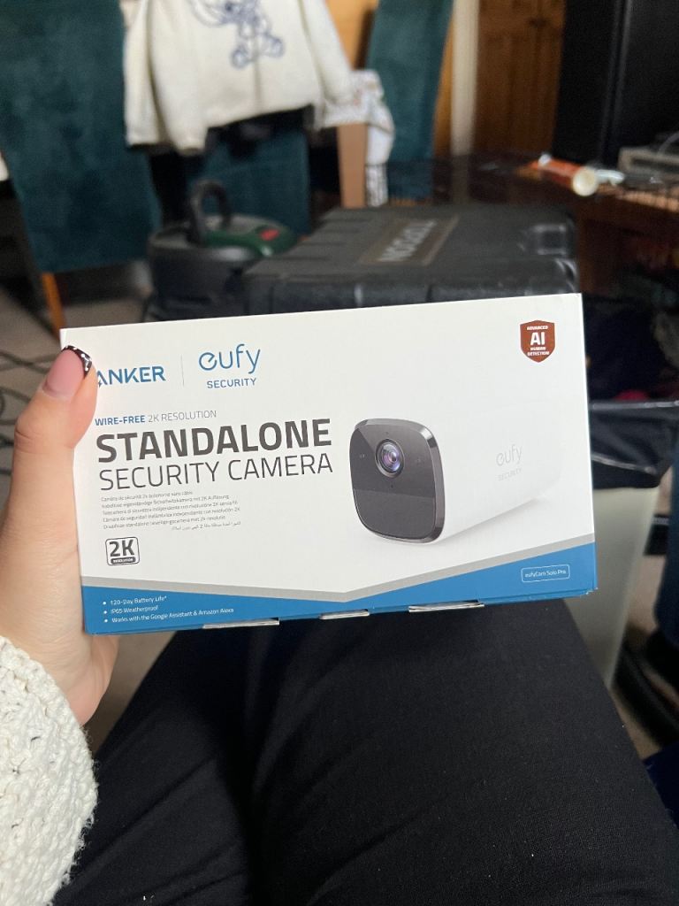 Eufy Standalone Security Camera - 2K, Brand New