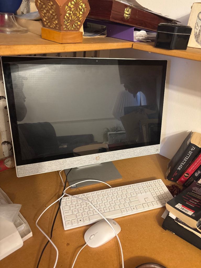HP monitor, keyboard and mouse 