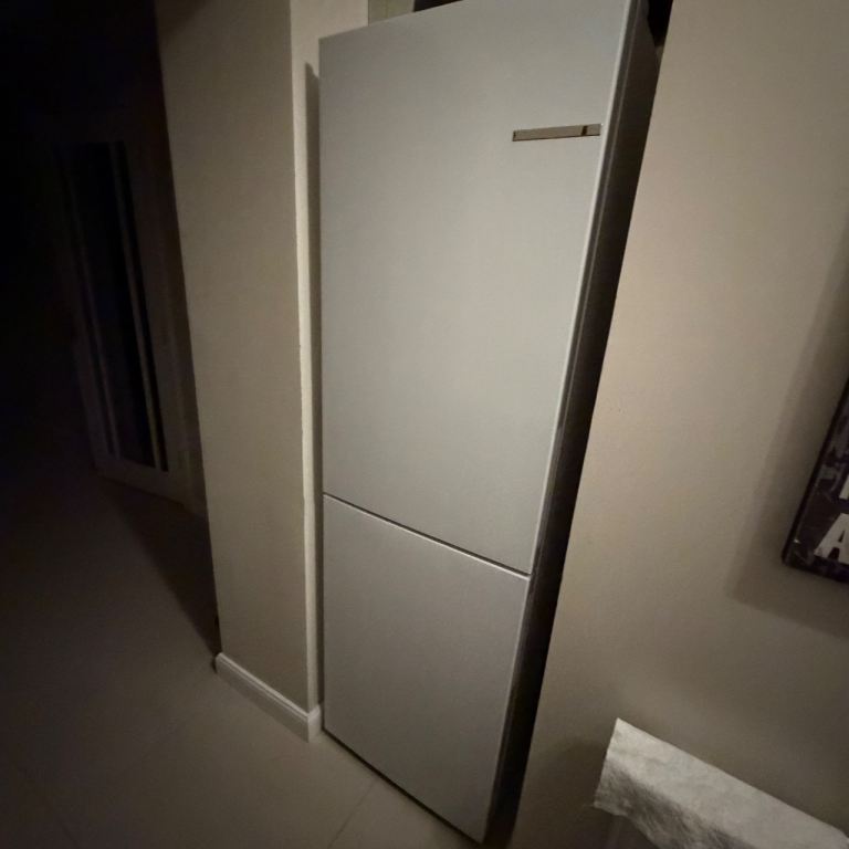 Free to scrap upright fridge freezer
