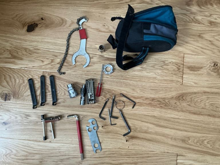 Cycle repair and maintenance tools.