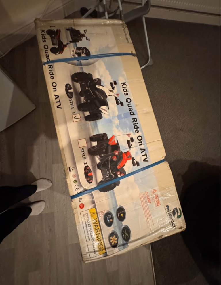 Kids Electric Ride-On Quad ATV – Brand New (Assembled)