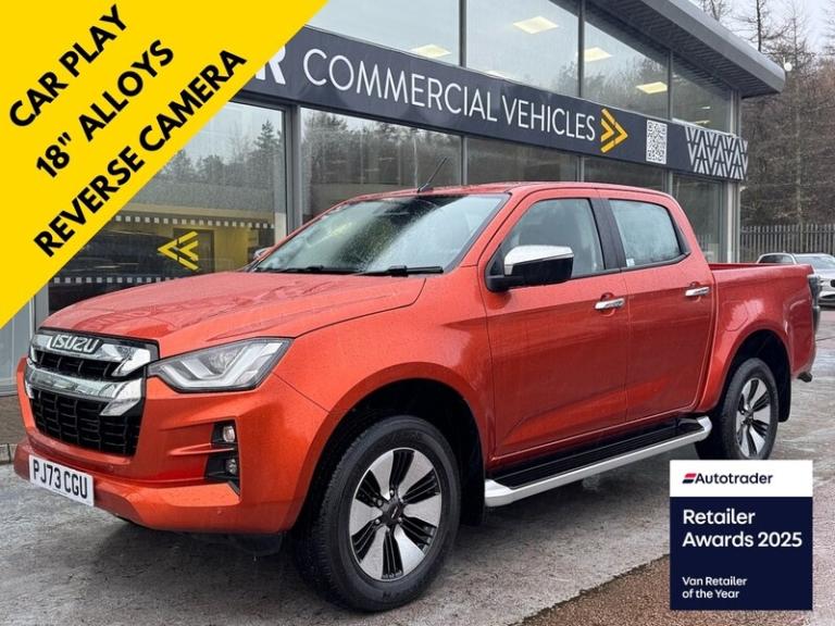 2023 Isuzu D-Max TD DL40 162ps 4WD Euro 6, Car Play, 18 Alloys, Reversing Camera, Heated Se Picku...