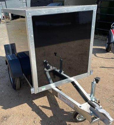 TICKNERS Camping / Small Box Trailer in Black or White - Single Axle 5' x 3' x 3'