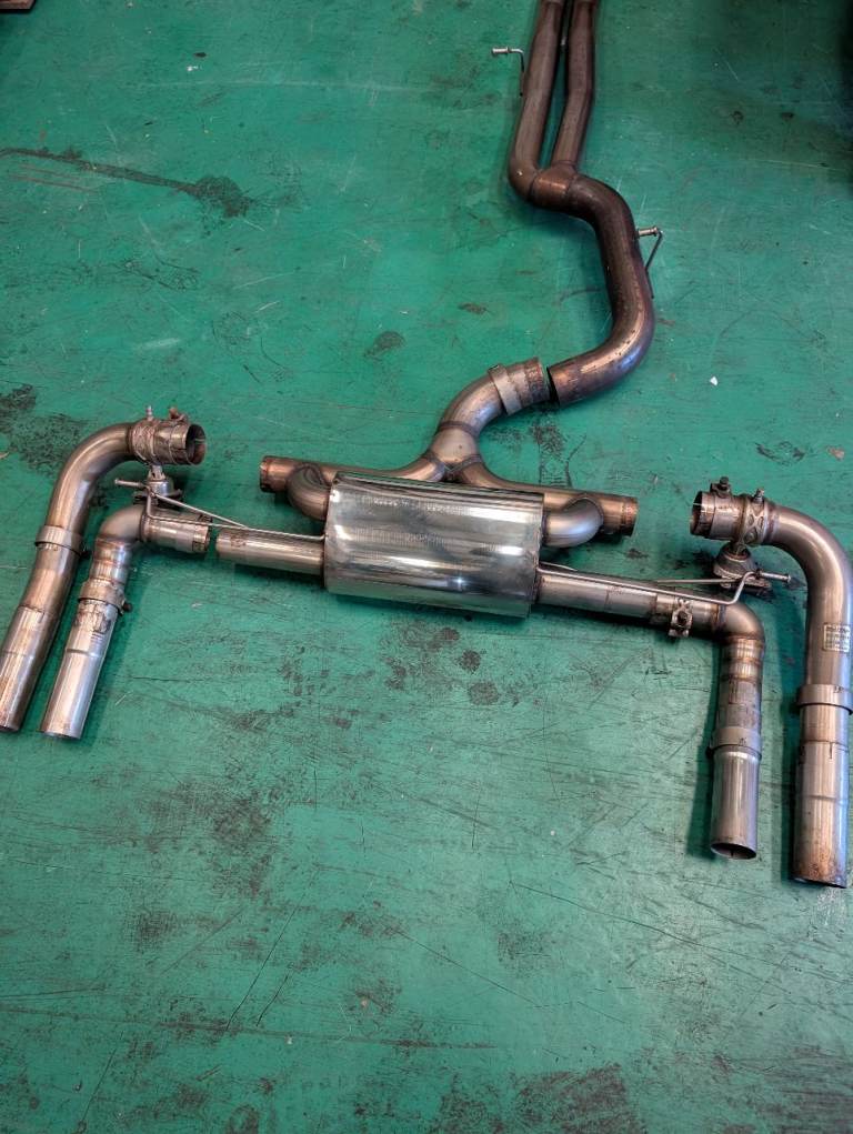milltek exhaust system for Audi RS3 8Y Saloon