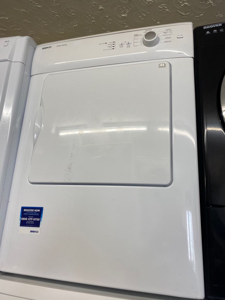 🚚✅WHITE BEKO VENTED TUMBLE DRYER WITH SENSOR DRY TECHNOLOGY WE CAN DELIVER
