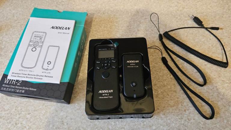 AODELAN WTR-2 Wireless Timer Remote Shutter Release for Nikon Coolpix P950