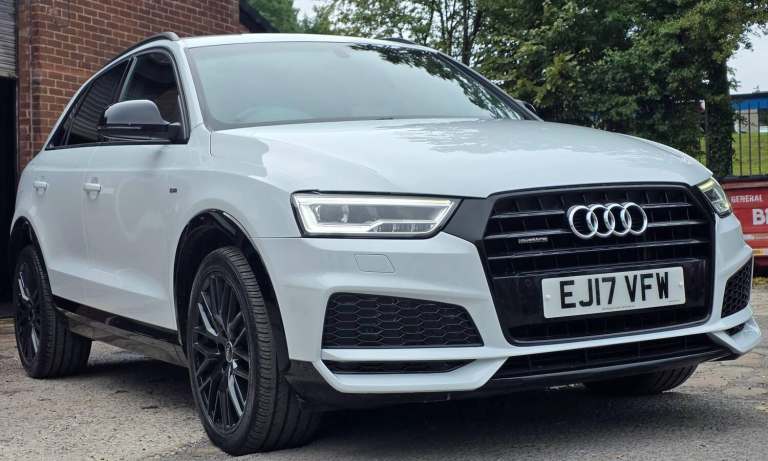 2017 Audi Q3 2.0 TDI Black Edition SUV 5dr Diesel S Tronic quattro Euro 6 (s/s) (184 ps) ESTATE D...