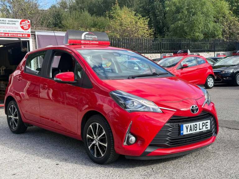 2018 Toyota Yaris 1.5 VVT-i Icon Tech 5dr HATCHBACK PETROL Manual