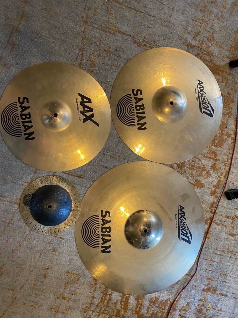4 AAx cymbals