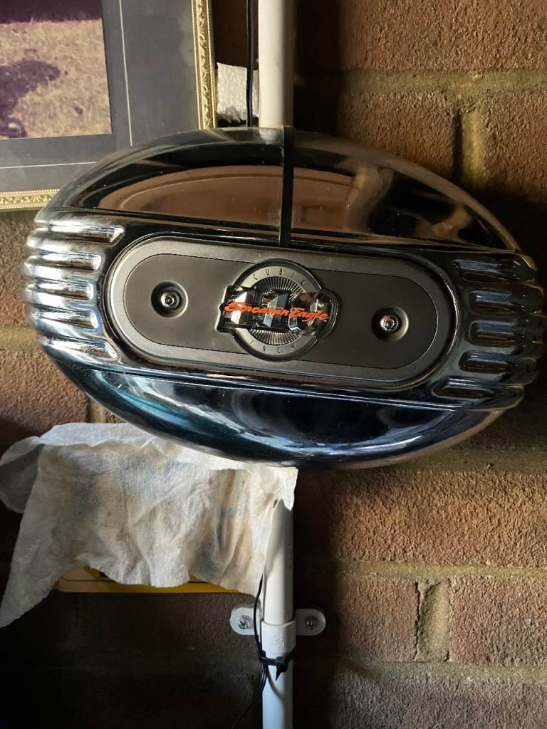 GEN HARLEY DAVIDSON FATBOY 110 SCREAMING EAGLES CHROME AIRFILTER COVER