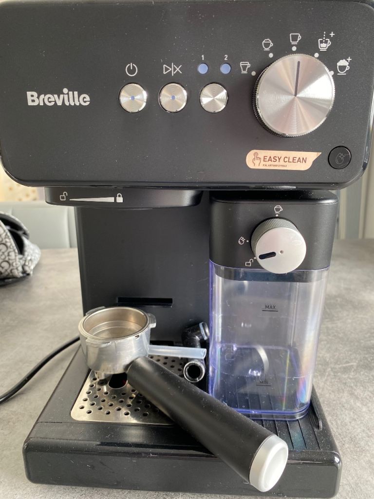 Breville Prima Latte Semi-Auto Espresso Machine - Black, As Good As New