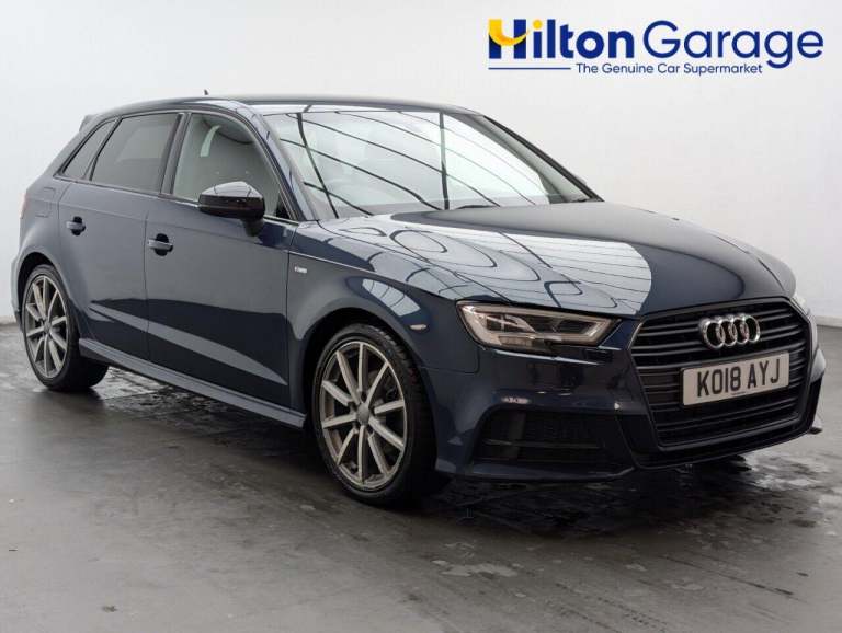 2018 Audi A3 1.5 TFSI CoD Black Edition Sportback 5dr Petrol Manual Euro 6 (s/s) (150 ps HATCHBAC...