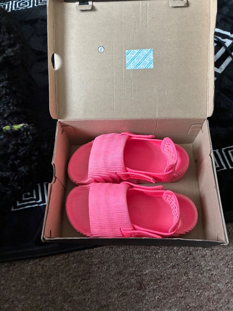 Adidas pink croc/mules 3