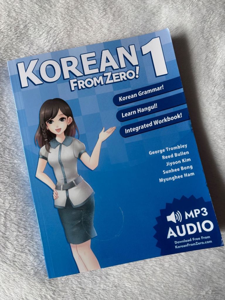 Korean From Zero! 1: Proven Methods to Learn Korean Book study textbook