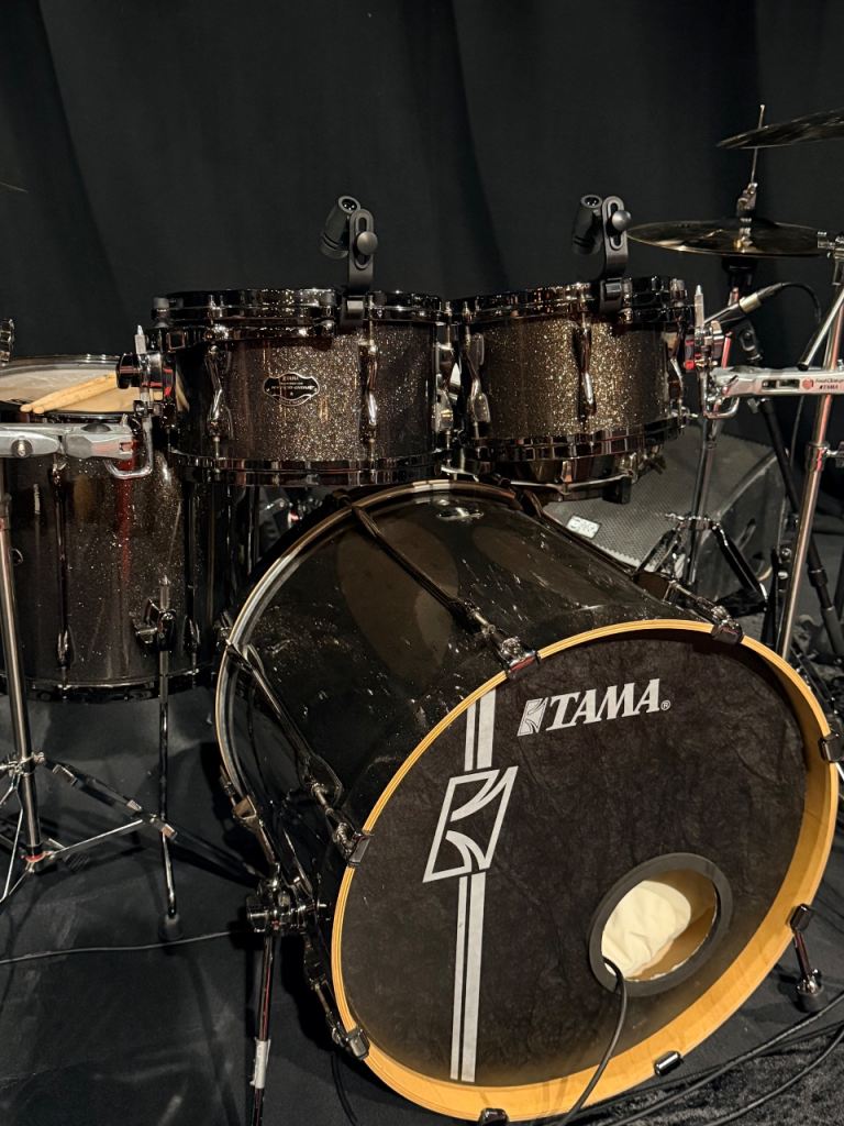 TAMA Drum Kit – Green Sparkle, RENT HIRE 