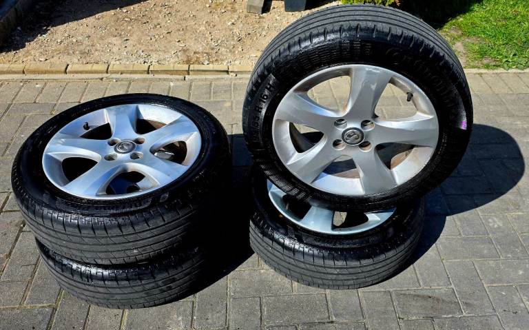 Vauxhall Corsa 16"alloys 3 brand new 3 tyres