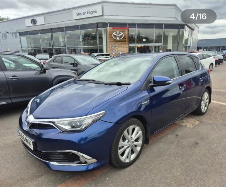 Toyota, AURIS, 1.8VVT-h Excel Hybrid, 2016, 1798 (cc), Automatic, 5 doors