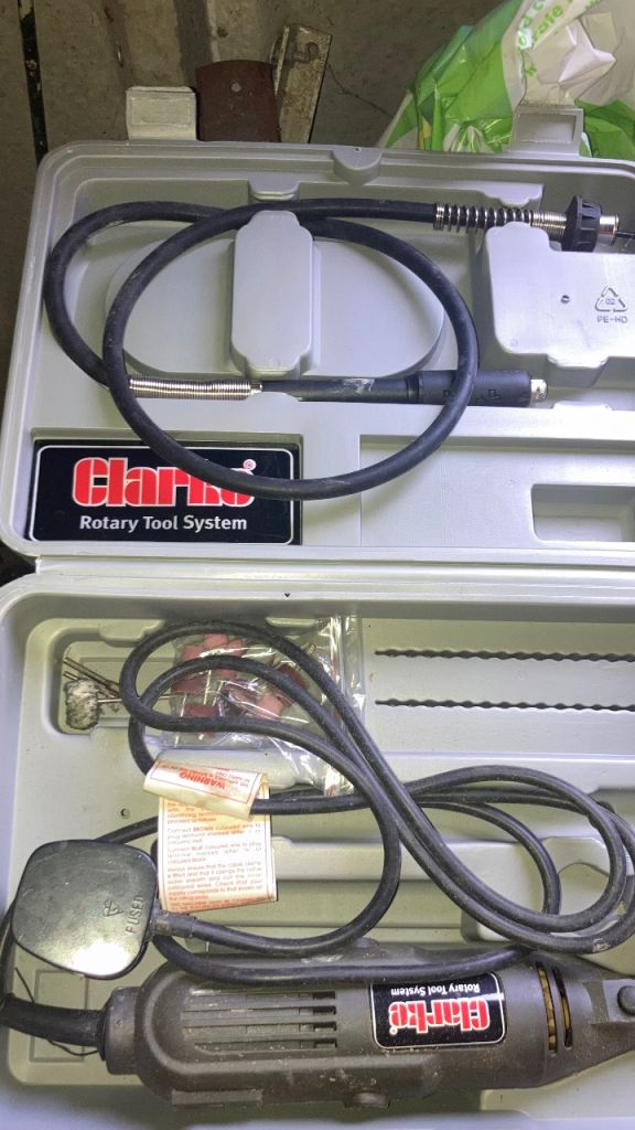 Clarke Rotary Tool System – Good Condition, Full Set