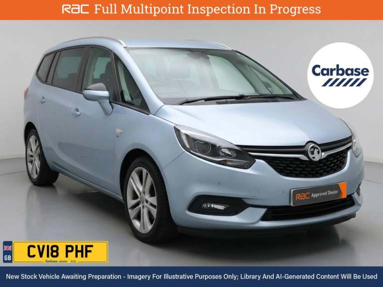 2018 Vauxhall Zafira Tourer 1.4i Turbo SRi Nav MPV 5dr Petrol Manual Euro 6 (140 ps) MPV PETROL M...