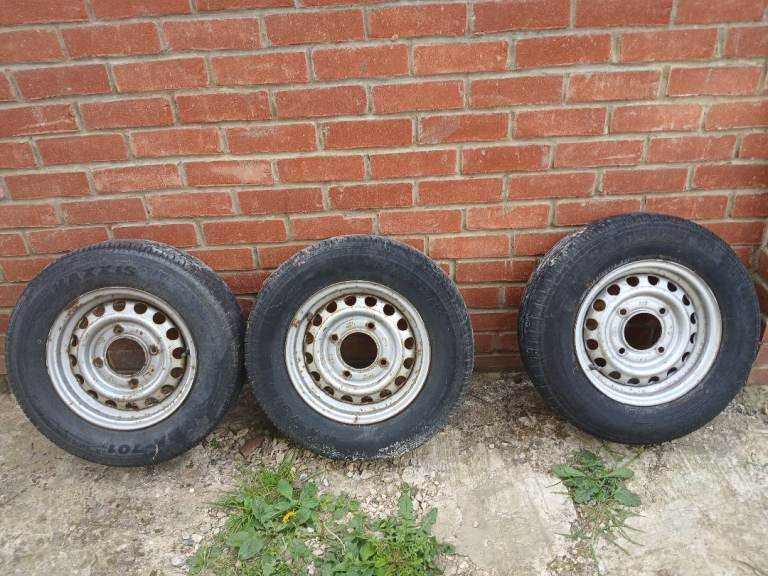 TRAILER WHEELS 165/80 R13 4 STUD 