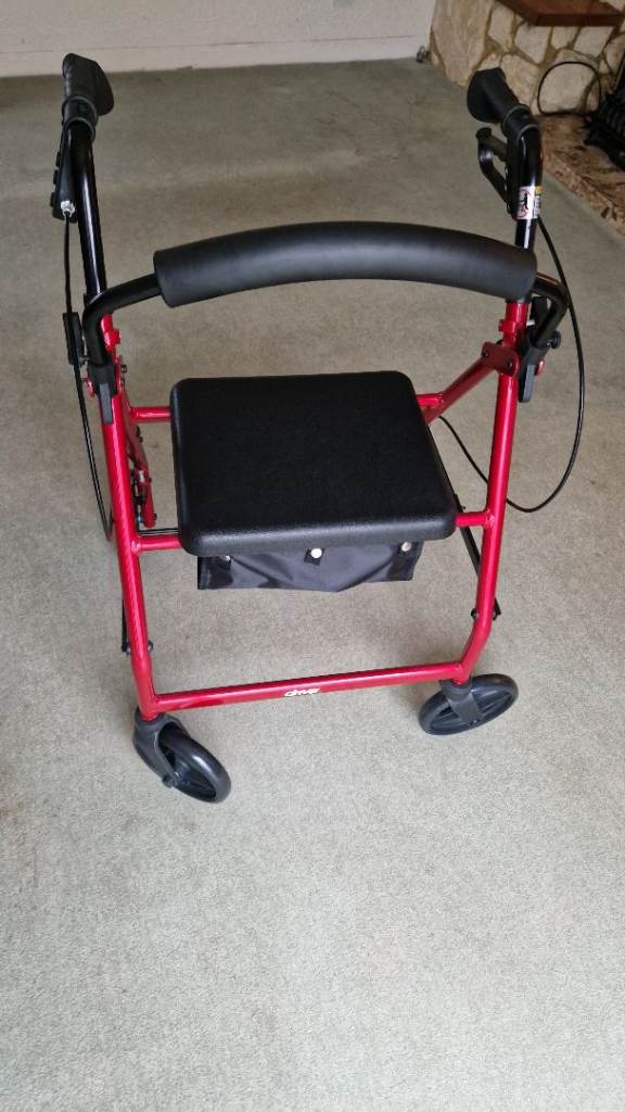Rollator walker with seat - new unused £50.