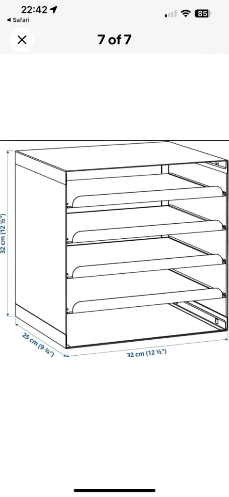 IKEA kvissle organiser