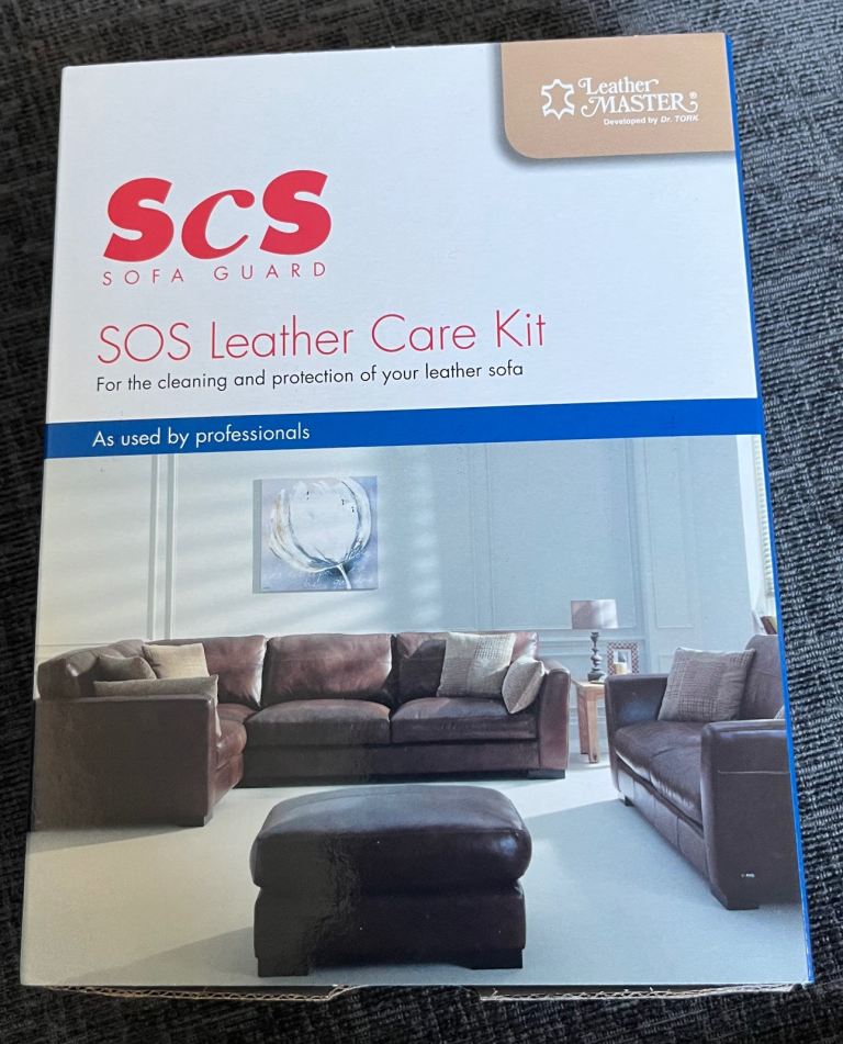 SCS Sofa Guard SOS Leather Care Kit - Barely Used
