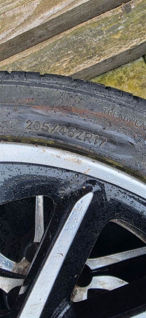 17" citroen ds3 alloys