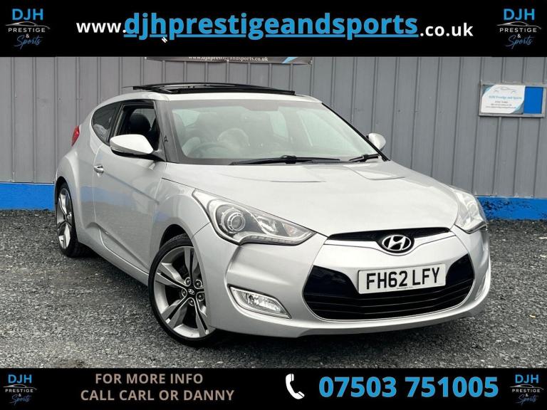 2013 Hyundai Veloster 1.6 GDi Sport Euro 5 4dr COUPE Petrol Manual