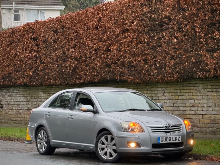 09 TOYOTA AVENSIS 2.0 D-4D TR 5DR + EXLNT TOYOTA SHSTRY + 1FOWNR + VERY TIDY CAR
