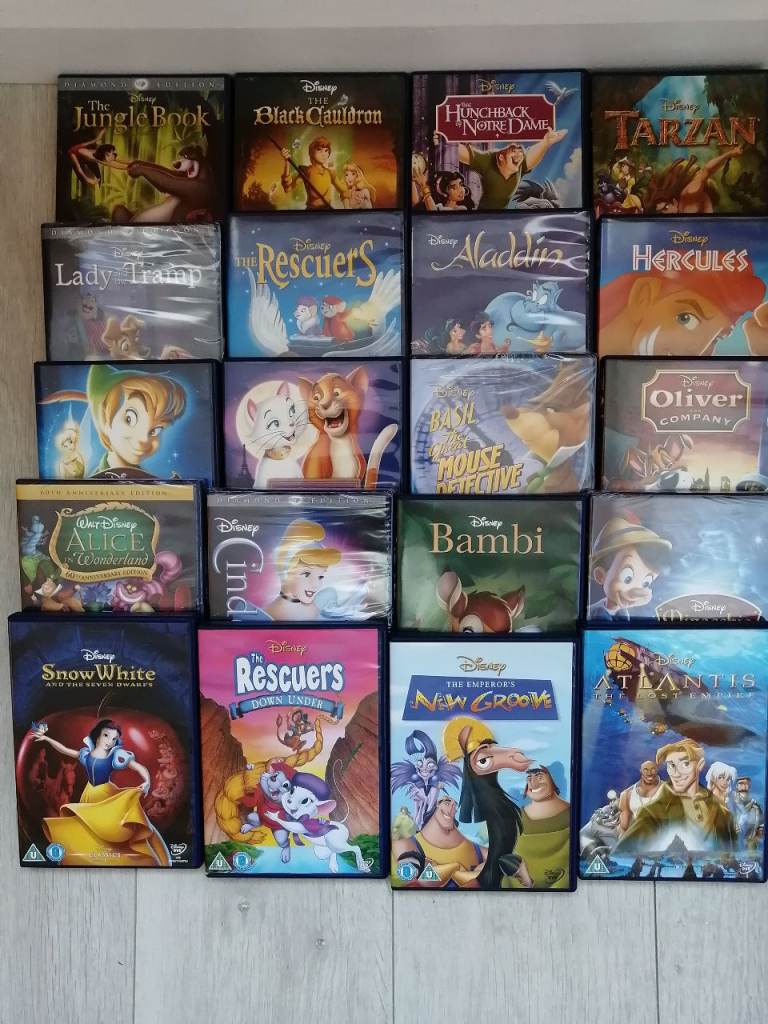 Dysney Classic DVDs