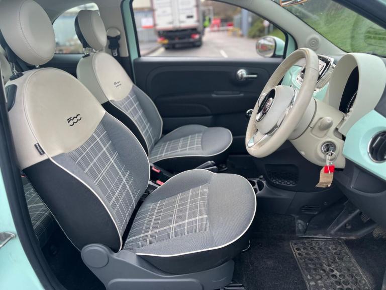 2016 Fiat 500 1.2 Lounge Euro 6 (s/s) 3dr HATCHBACK Petrol Manual