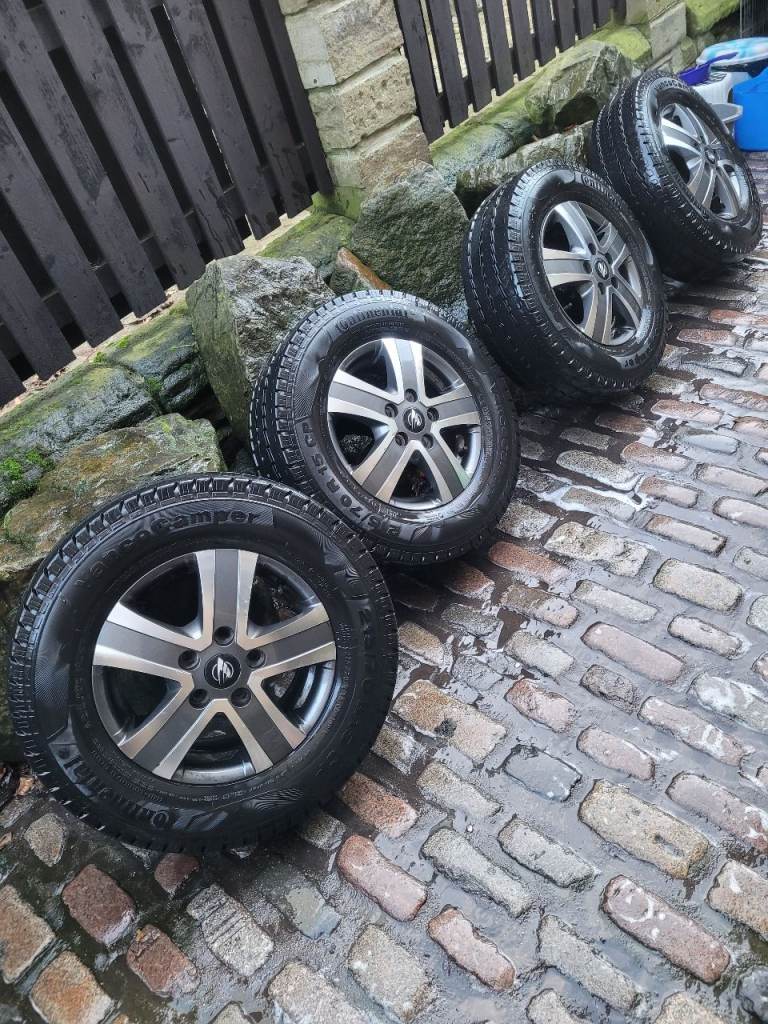 4x 5x 118pcd 15inch alloys that fit Peugeot Boxers Fiat Ducato or Citeron Relay vans or campers