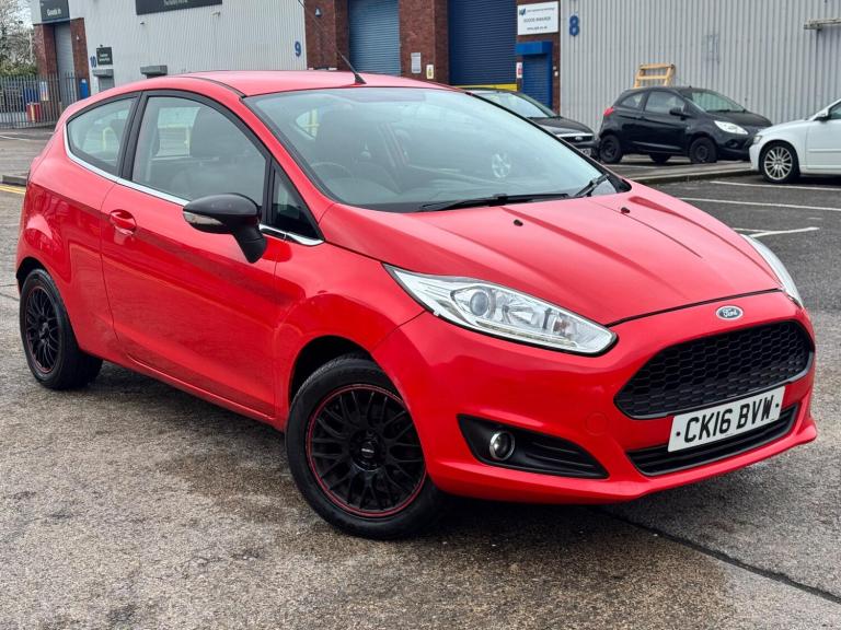 2016 Ford Fiesta 1.25 Zetec Euro 6 3dr HATCHBACK Petrol Manual