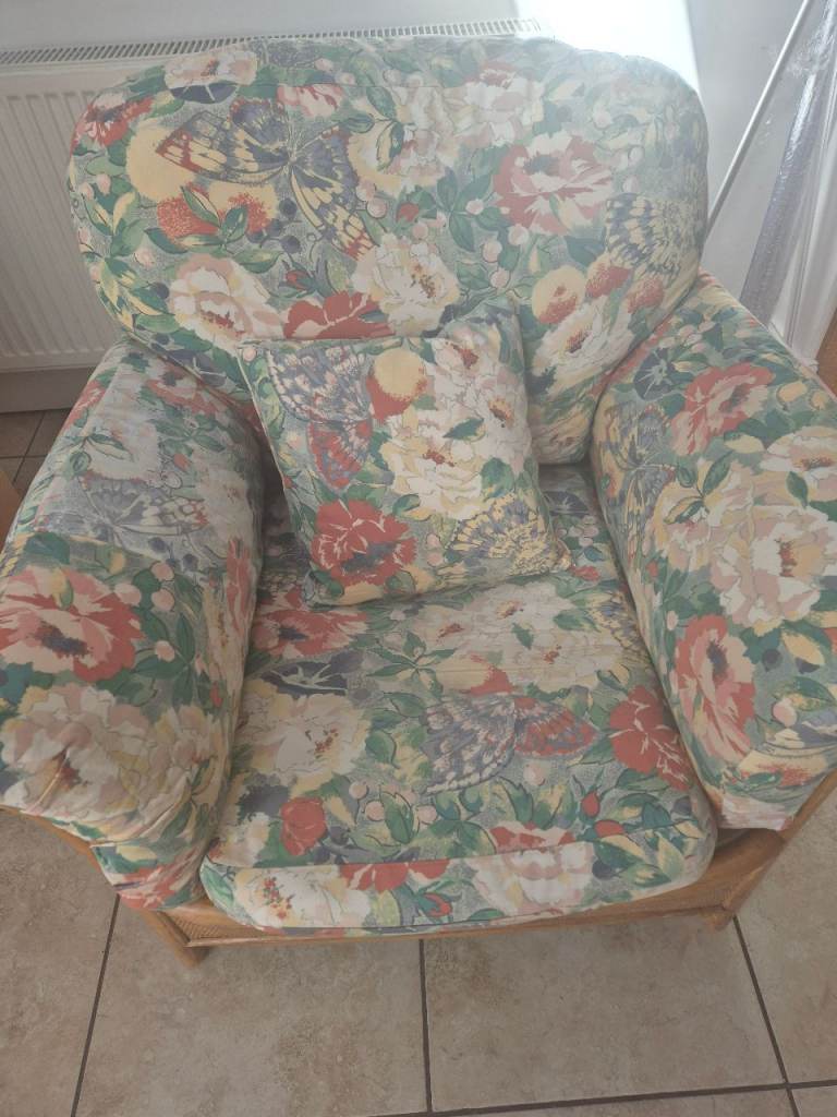 Floral chair