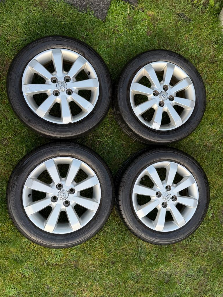 2008 Toyota Yaris Alloys & Tyres 