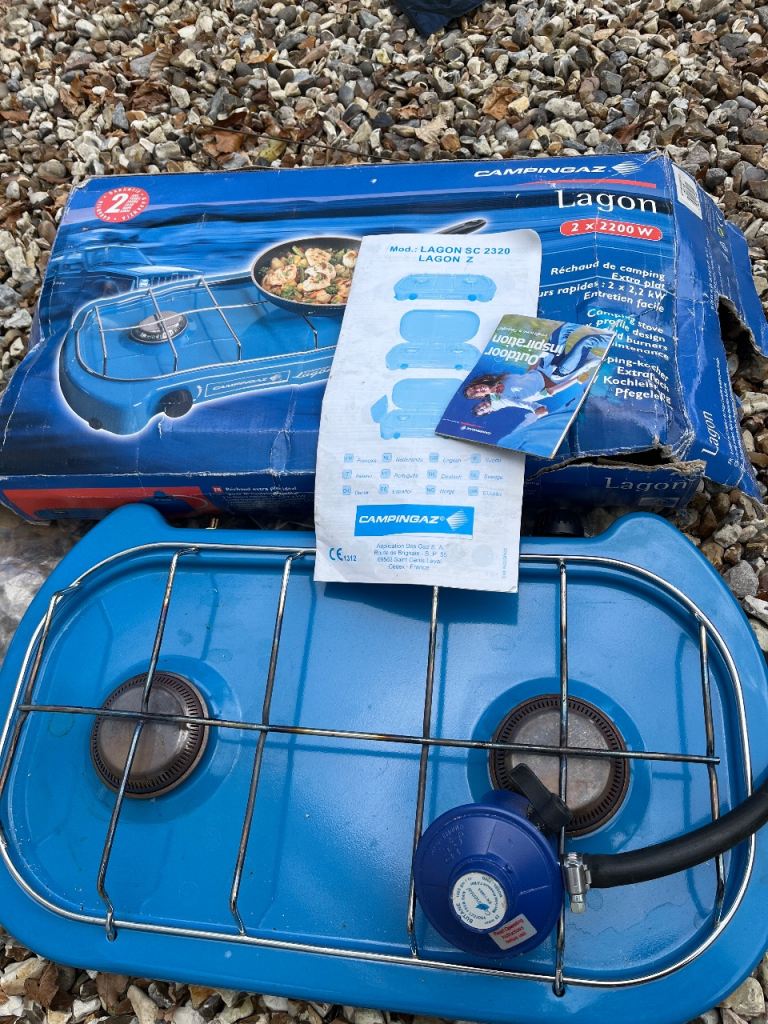 Camping Stove- Gas 2 Rings 