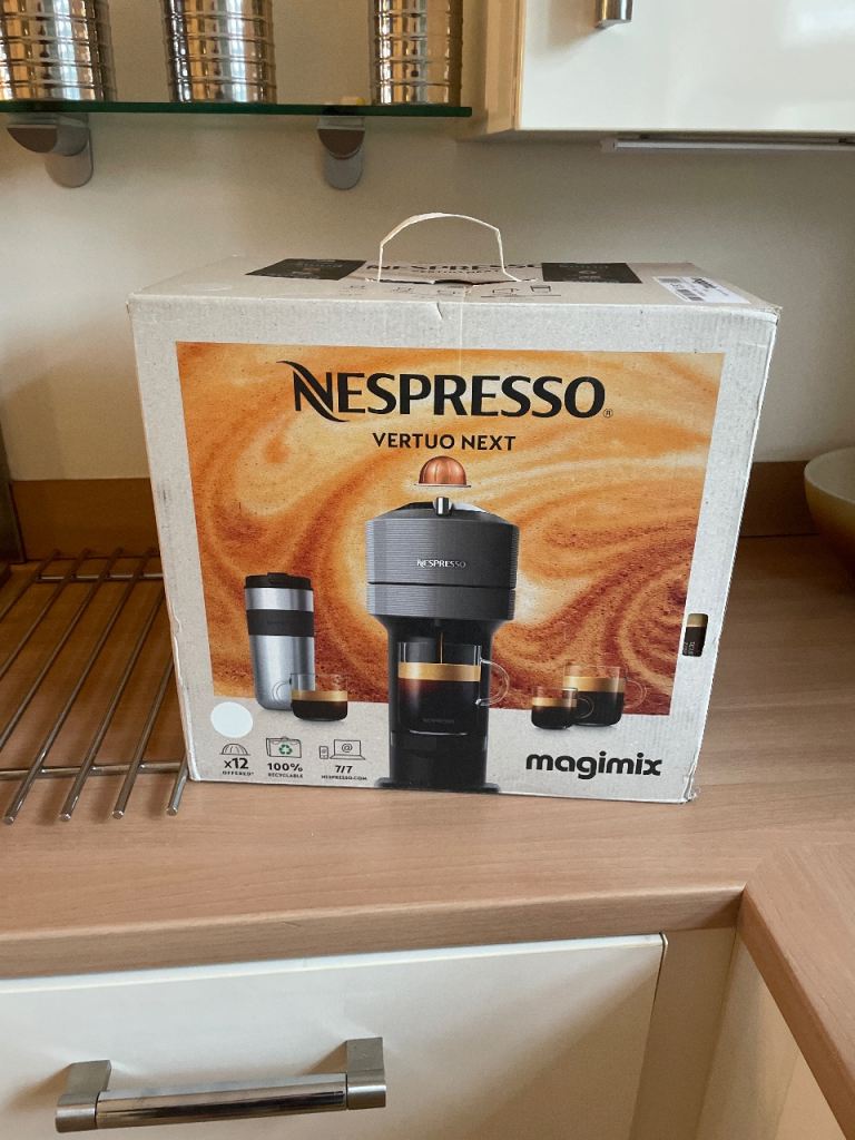 Nespresso Vertuo Next Coffee Machine by Magimix – Brand New
