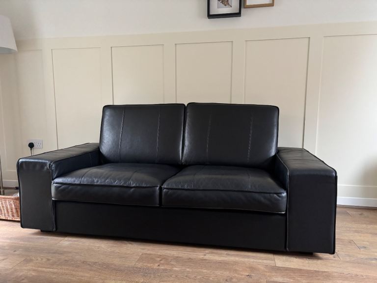 KIVIK 3-seat sofa, Grann/Bomstad black IKEA sofa