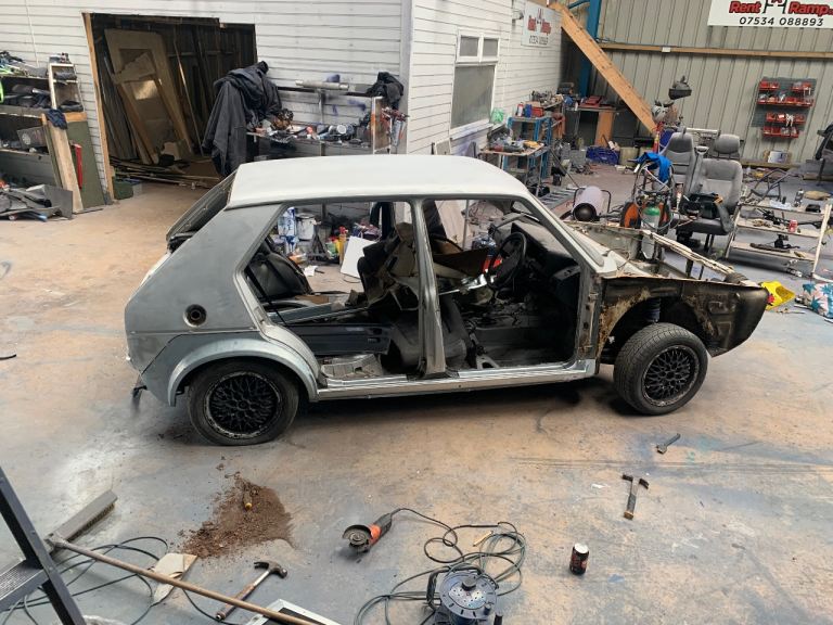 mk1 golf project with 1.8gti engine 