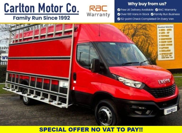 2020 Iveco Daily 3.0 70C18V 178 BHP [ FRAIL GLASS RACK CARRIER ] DRW Specialist Vehicle Diesel Ma...