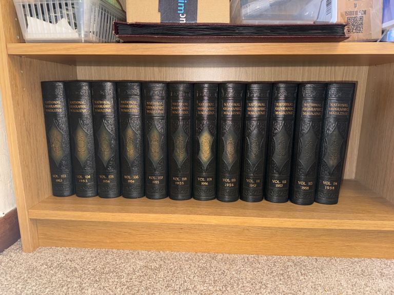 National Geographic Magazines(Bound Volumes)